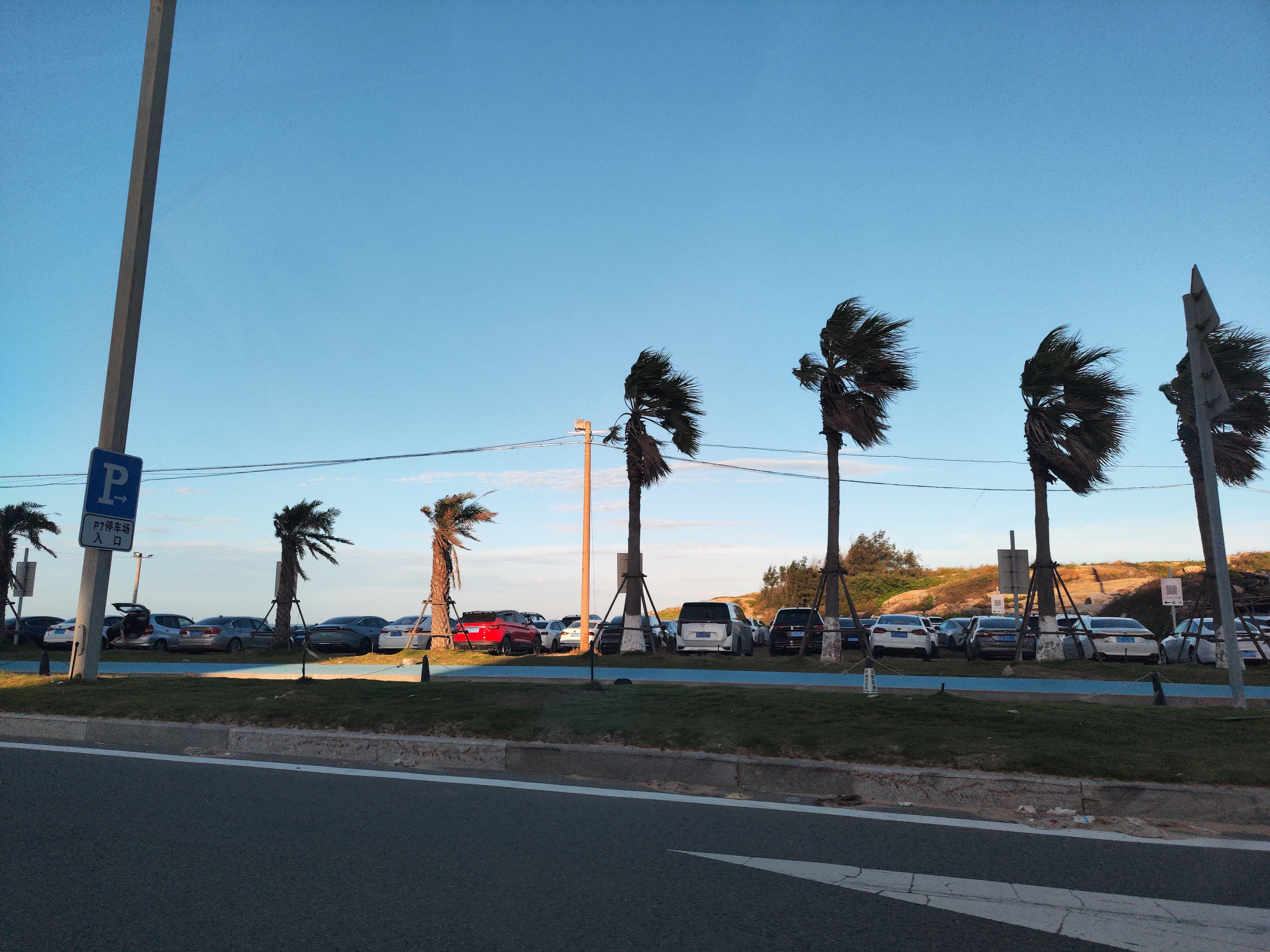 石狮海边，现实中真的美绝了